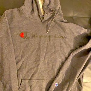 Champion hoodie gray
